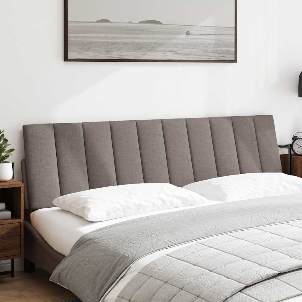 vidaXL Poduszka na wezgłowie, Hanko, kolor taupe, 180 cm, tkanina