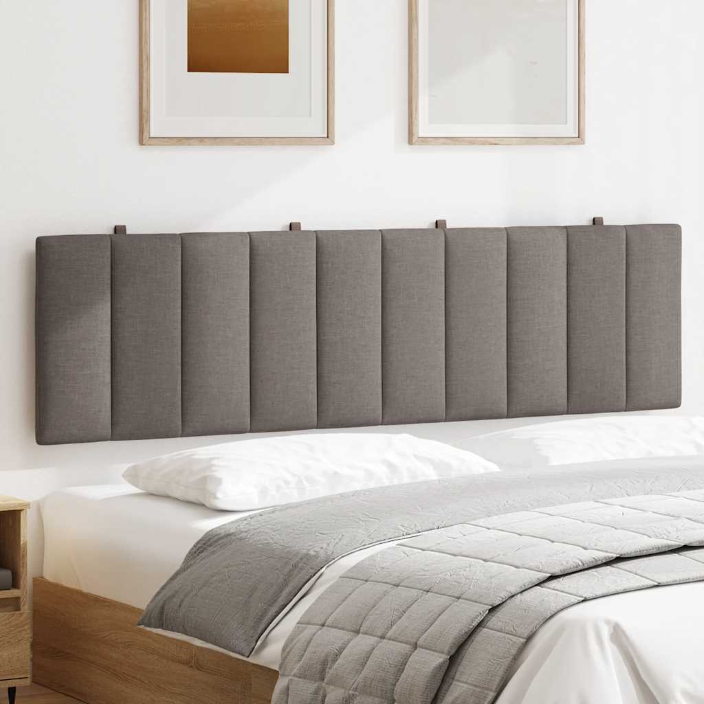 vidaXL Poduszka na wezgłowie, Hanko, kolor taupe, 180 cm, tkanina