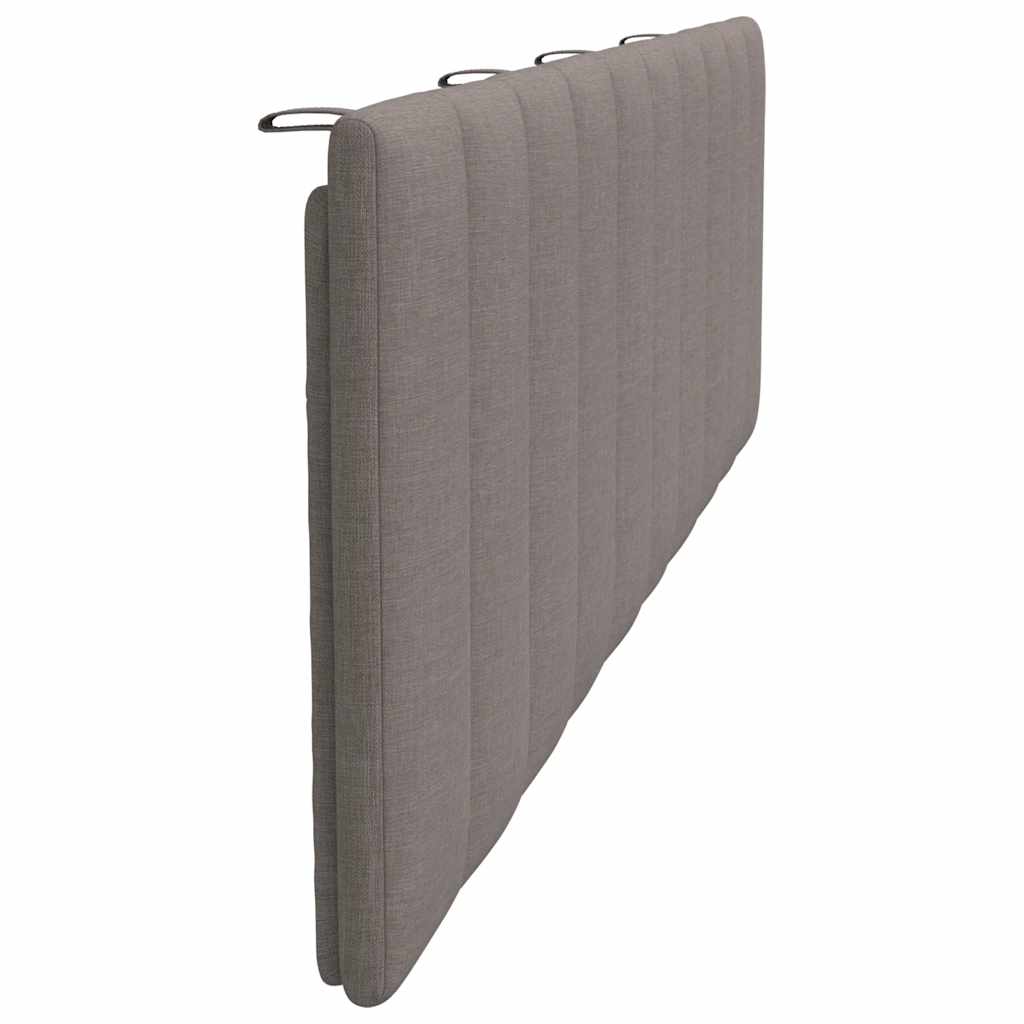 vidaXL Poduszka na wezgłowie, Hanko, kolor taupe, 180 cm, tkanina