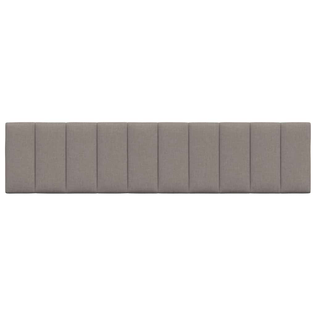 vidaXL Poduszka na wezgłowie, Hanko, kolor taupe, 200 cm, tkanina