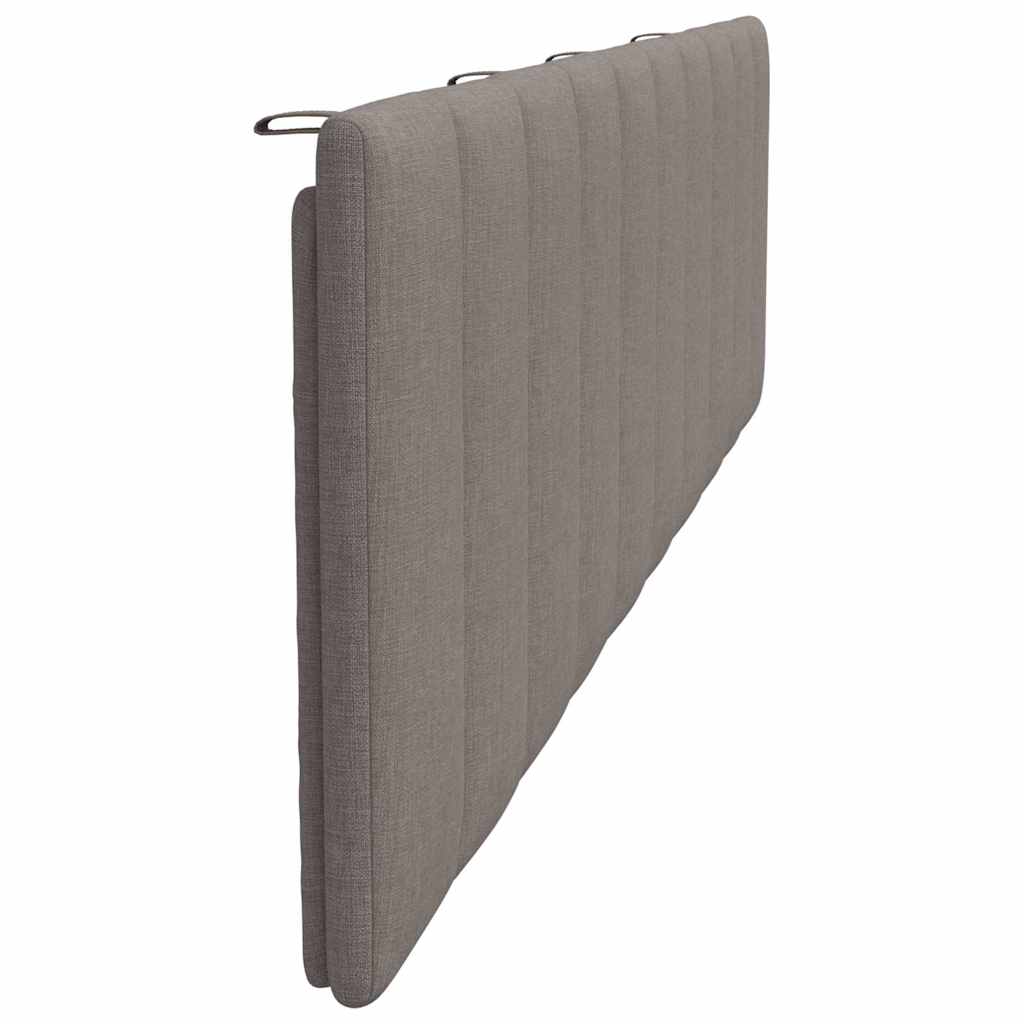 vidaXL Poduszka na wezgłowie, Hanko, kolor taupe, 200 cm, tkanina
