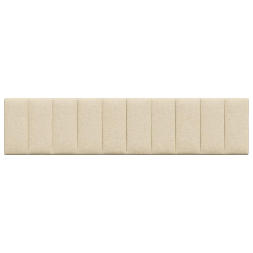 vidaXL Poduszka na wezgłowie, Hanko, kremowa, 200 cm, tkanina