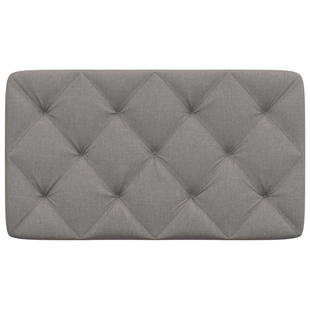 vidaXL Poduszka na wezgłowie, kolor taupe, 80 cm, tkanina