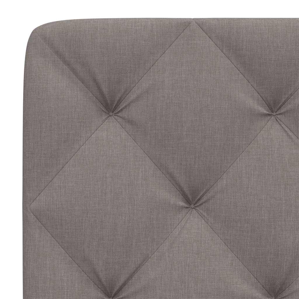 vidaXL Poduszka na wezgłowie, kolor taupe, 160 cm, tkanina