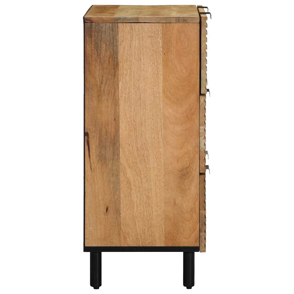 vidaXL Komody 2 szt. Brązowe 60x33x75 cm Drewno lite Mango