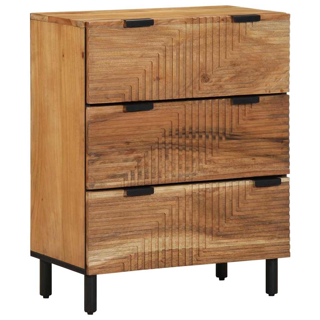 vidaXL Zestaw Komód 3 szt. 180 x 33 x 75 cm Lite Drewno Akacji