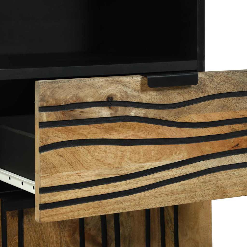 vidaXL Zestaw mebli łazienkowych 4 pcs Brązowy Materiał drewnopochodny