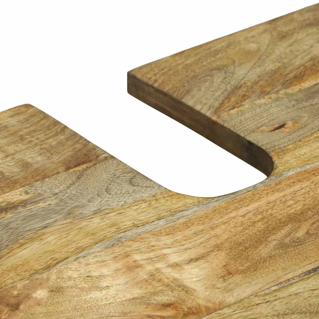 vidaXL Zestaw mebli łazienkowych 5 pcs Brązowy Materiał drewnopochodny