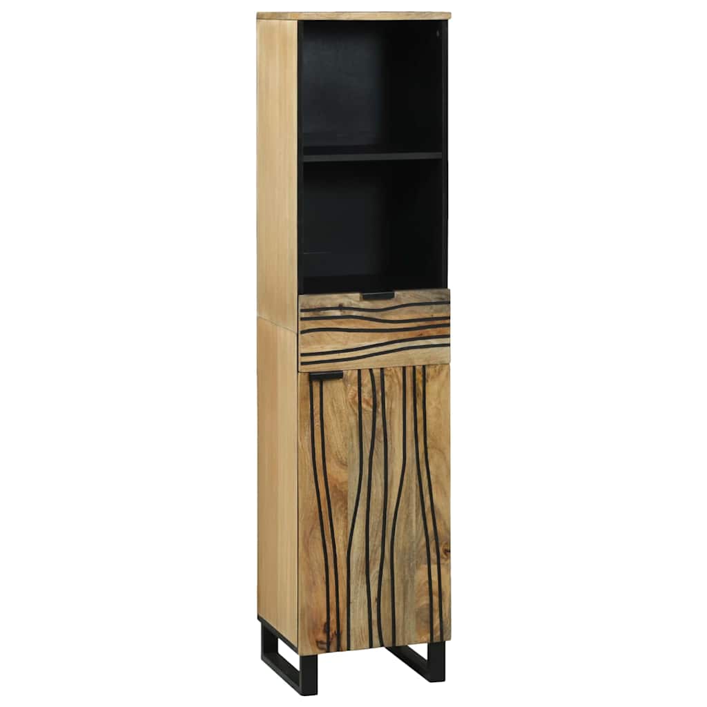 vidaXL Zestaw mebli łazienkowych 5 pcs Brązowy Materiał drewnopochodny