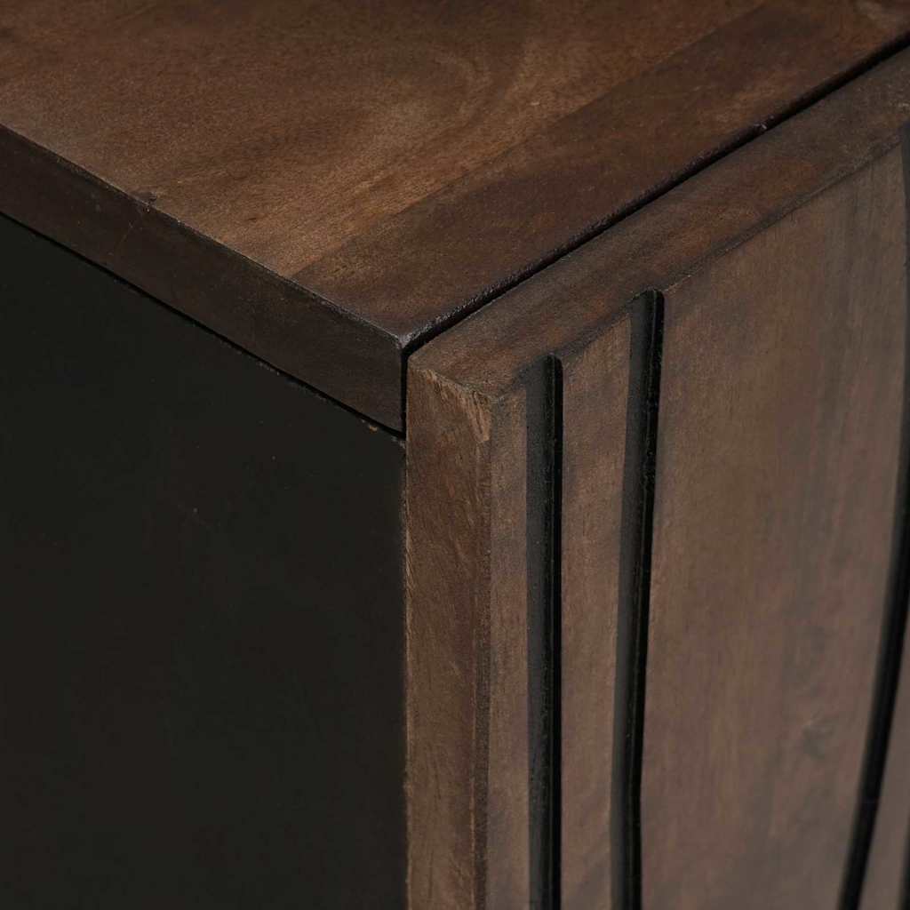 vidaXL Zestaw mebli łazienkowych 3 pcs Brązowy Materiał drewnopochodny
