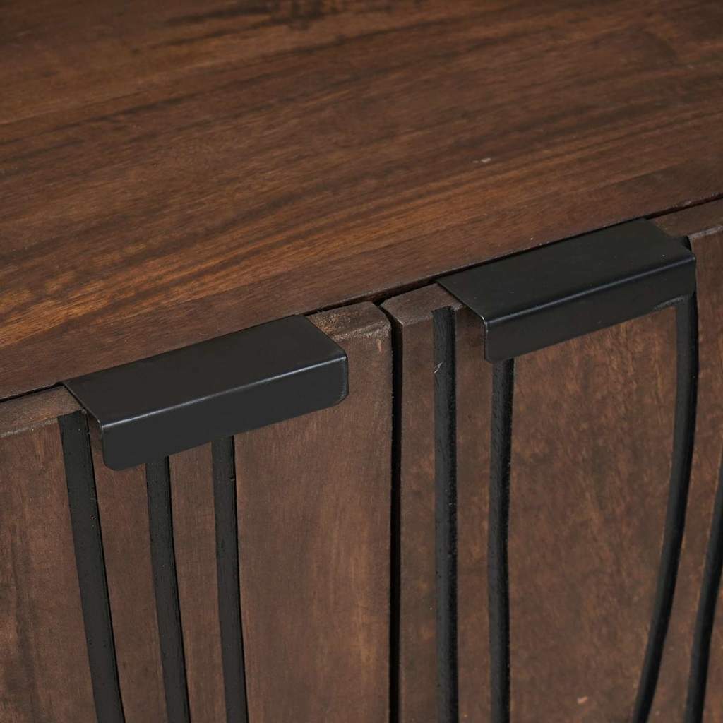 vidaXL Zestaw mebli łazienkowych 3 pcs Brązowy Materiał drewnopochodny