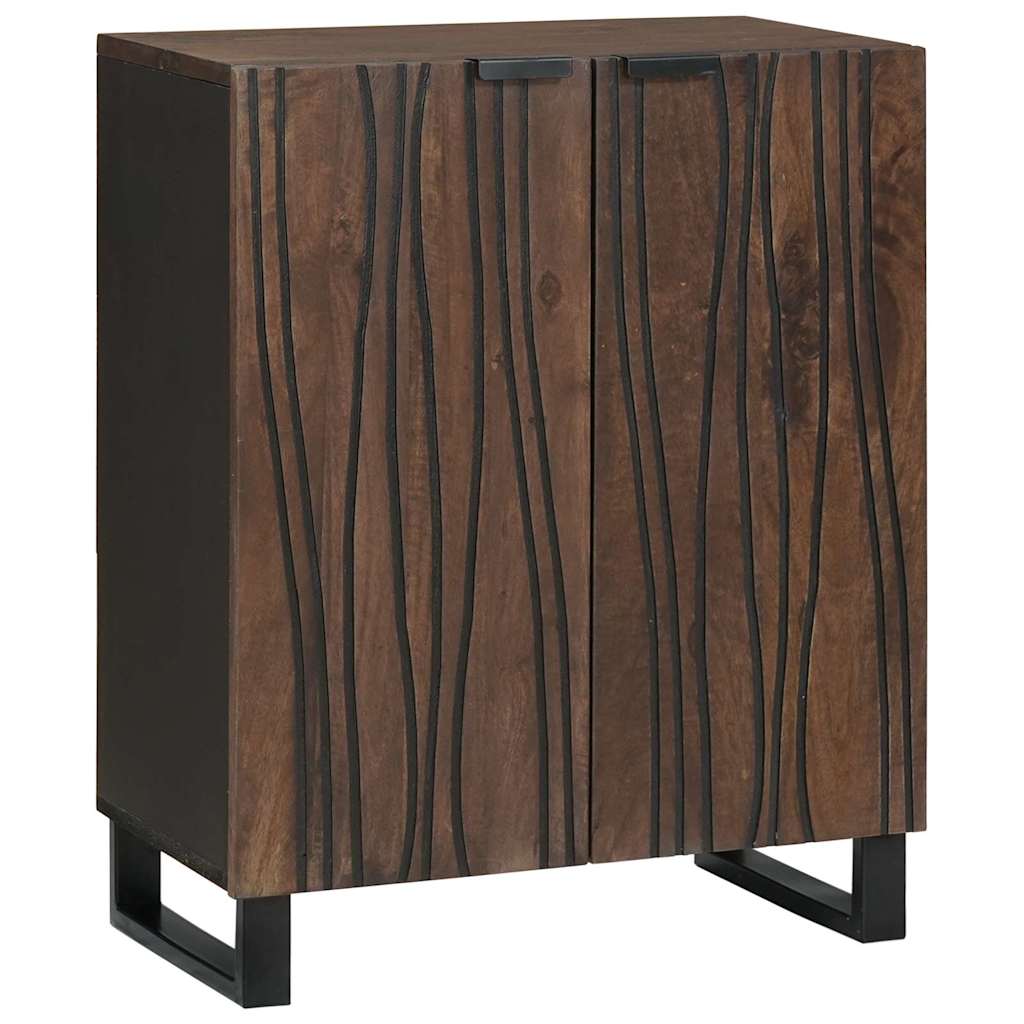 vidaXL Zestaw mebli łazienkowych 3 pcs Brązowy Materiał drewnopochodny