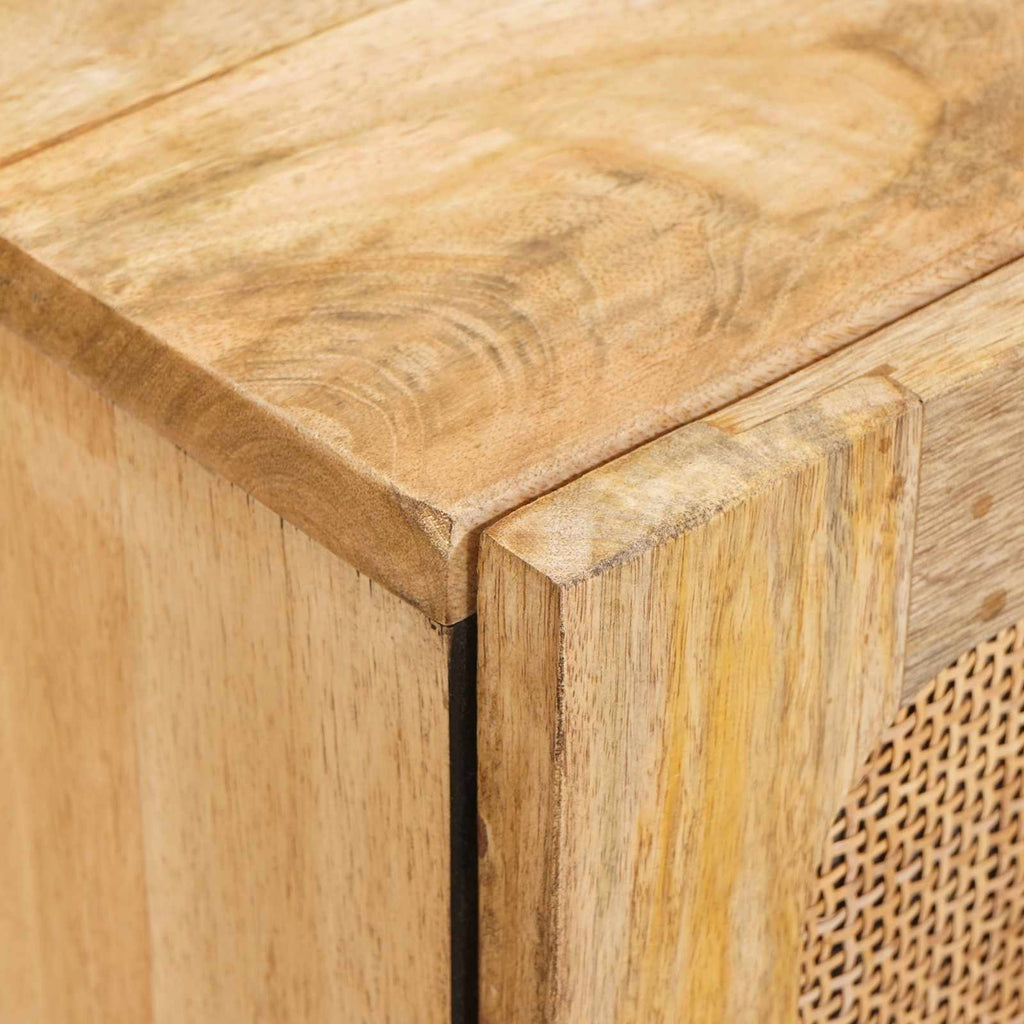 vidaXL Bufet 2 pcs Brązowy 60 x 33 x 75 cm Drewno z mango