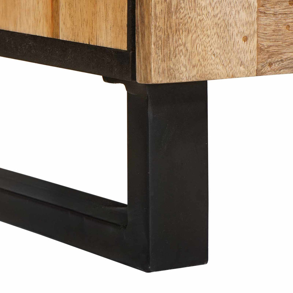 vidaXL Bufet 2 pcs Brązowy 60 x 33 x 75 cm Drewno z mango