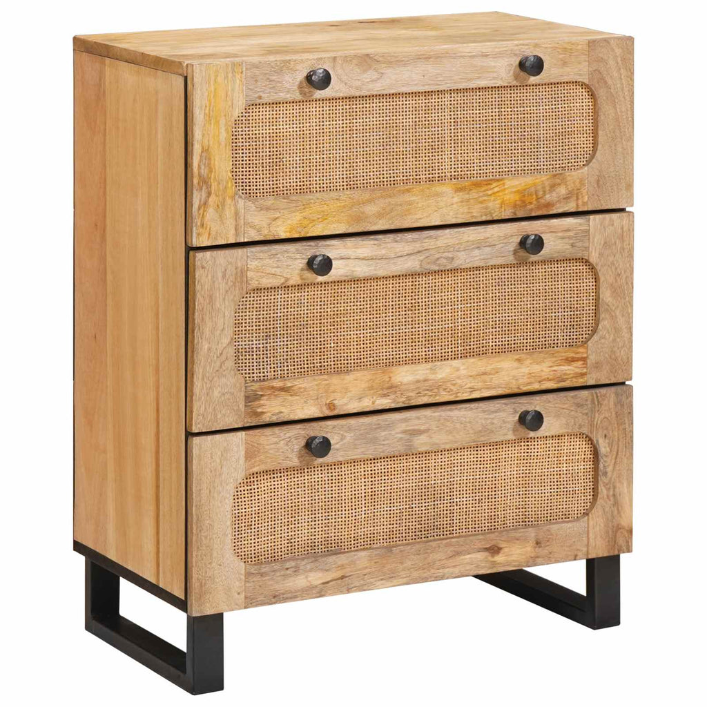 vidaXL Bufet 2 pcs Brązowy 60 x 33 x 75 cm Drewno z mango