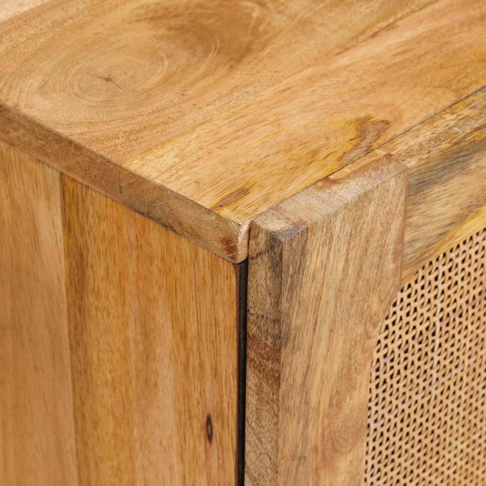vidaXL Bufet 3 pcs Brązowy 180 x 33 x 75 cm Drewno z mango