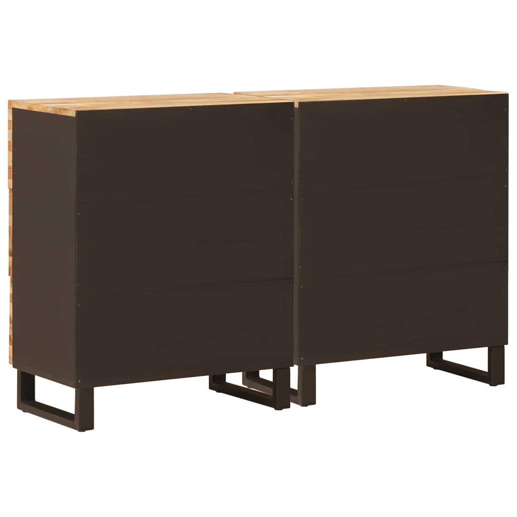 vidaXL Bufet 2 pcs Brązowy 60 x 33 x 75 cm Drewno z mango