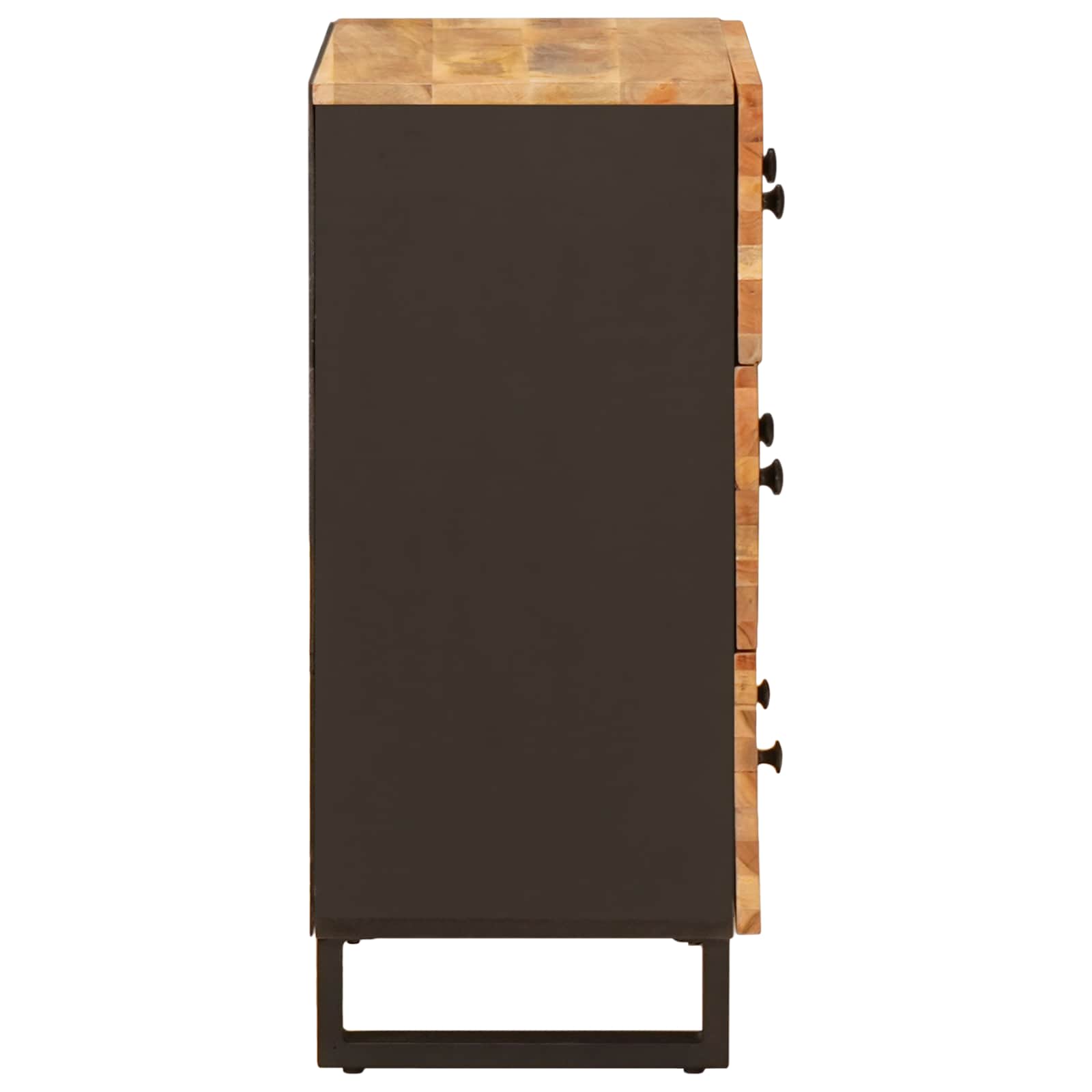 vidaXL Bufet 2 pcs Brązowy 60 x 33 x 75 cm Drewno z mango
