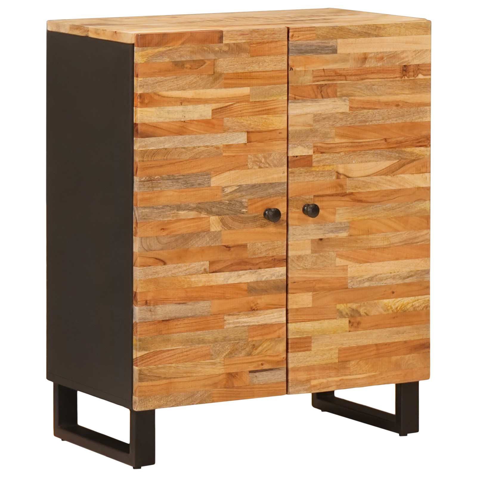 vidaXL Bufet 3 pcs Brązowy 60 x 33 x 75 cm Drewno z mango