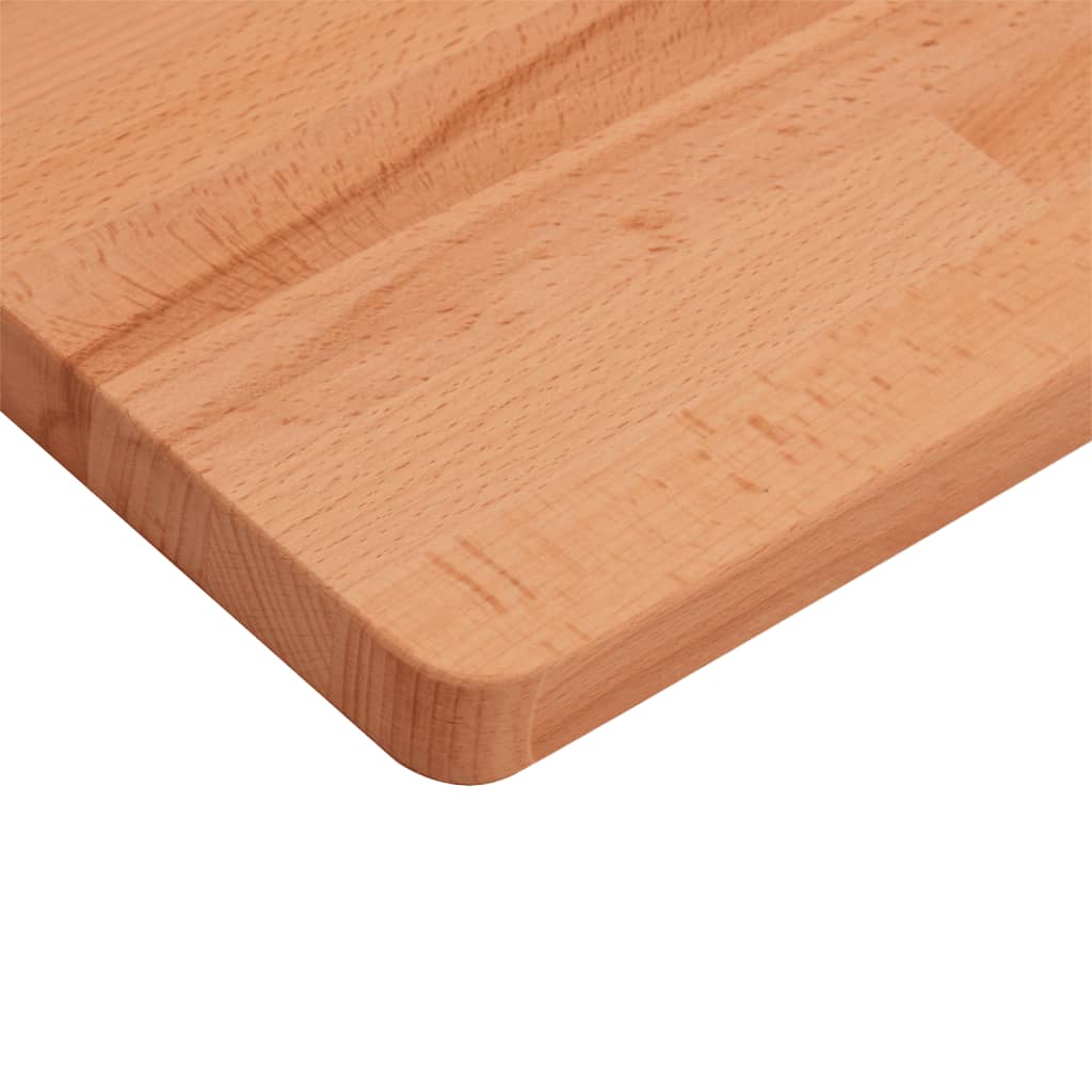vidaXL Stolik roboczy, 100x60x81,5 cm, prostokątny, lite drewno bukowe