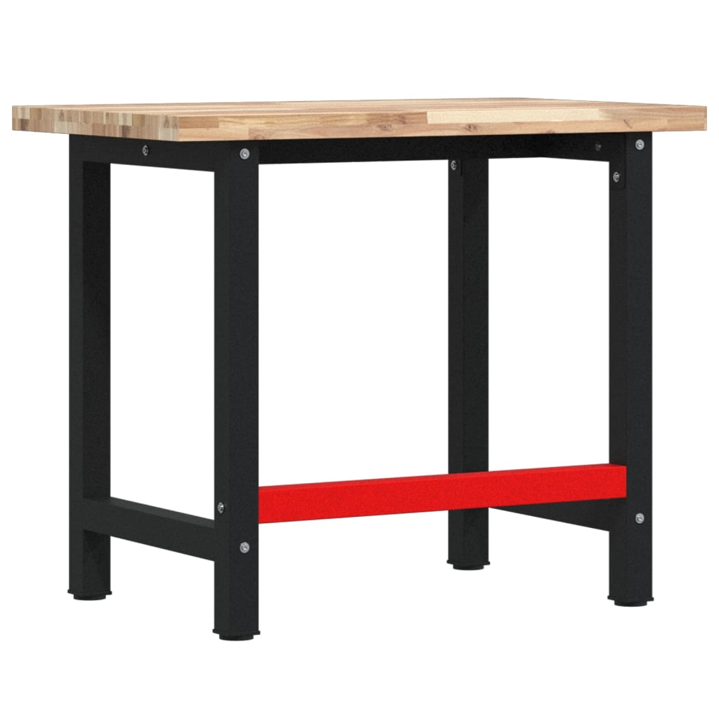 vidaXL Stolik roboczy, 100x60x83 cm, prostokątny, lite drewno akacjowe