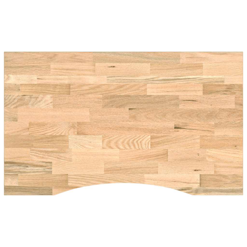 vidaXL Stolik roboczy, 100x60x81,5 cm, lite drewno dębowe