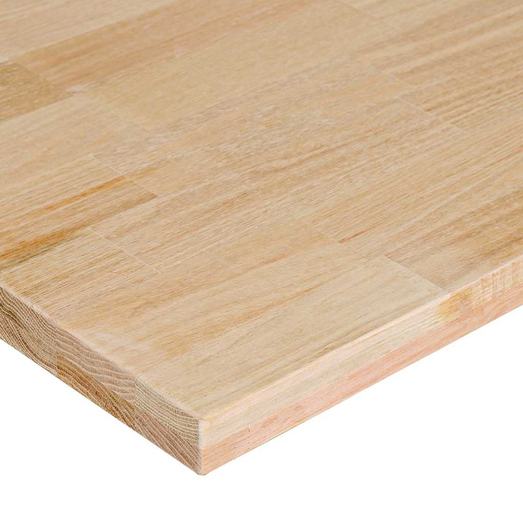 vidaXL Stolik roboczy, 140x60x81,5 cm, lite drewno dębowe