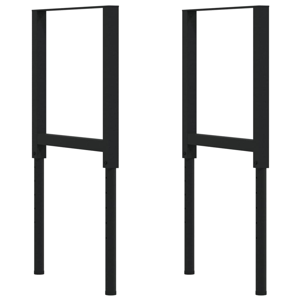 vidaXL Stolik roboczy, jasny brąz, 100x60x(71,5-98) cm, drewno dębowe