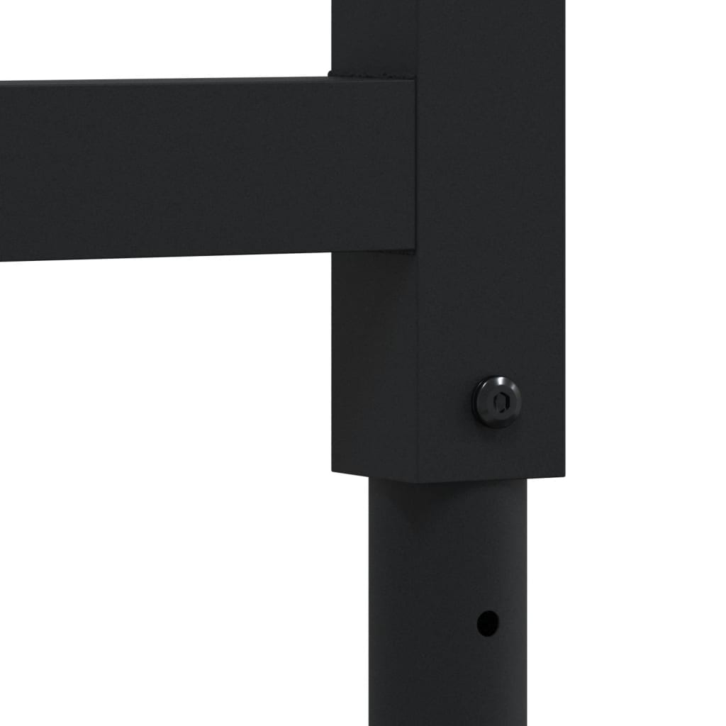 vidaXL Stolik roboczy, ciemny brąz, 100x60x(71,5-98) cm, drewno dębowe