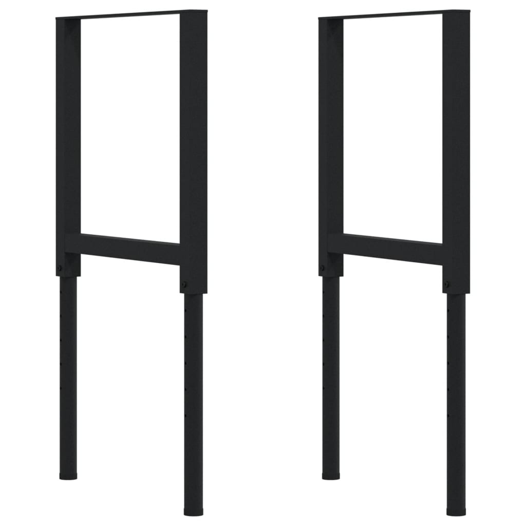 vidaXL Stolik roboczy, 100x60x(73-99,5) cm, prostokątny, drewno bukowe