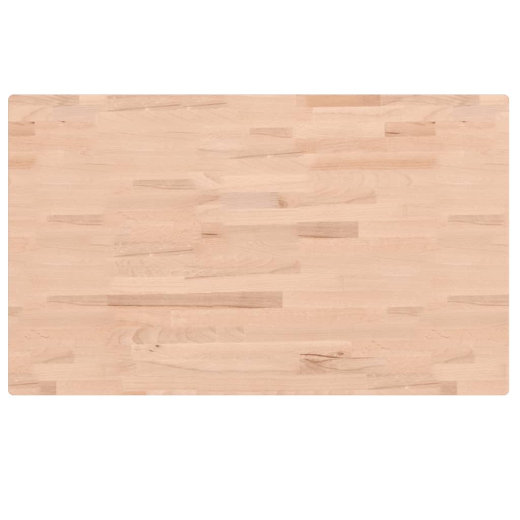 vidaXL Stolik roboczy, 100x60x(73-99,5) cm, prostokątny, drewno bukowe