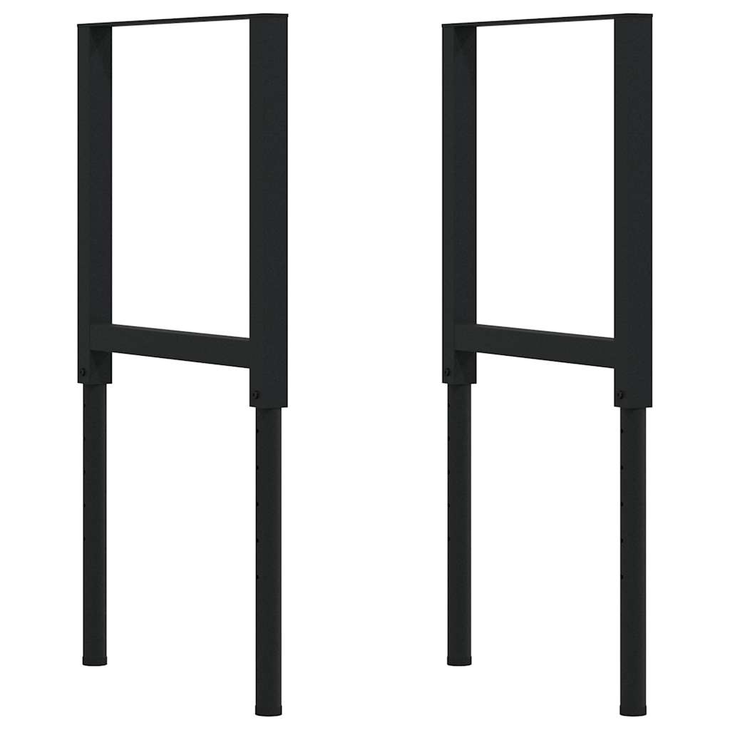 vidaXL Stolik roboczy, 80x60x(71,5-98) cm, drewno dębowe