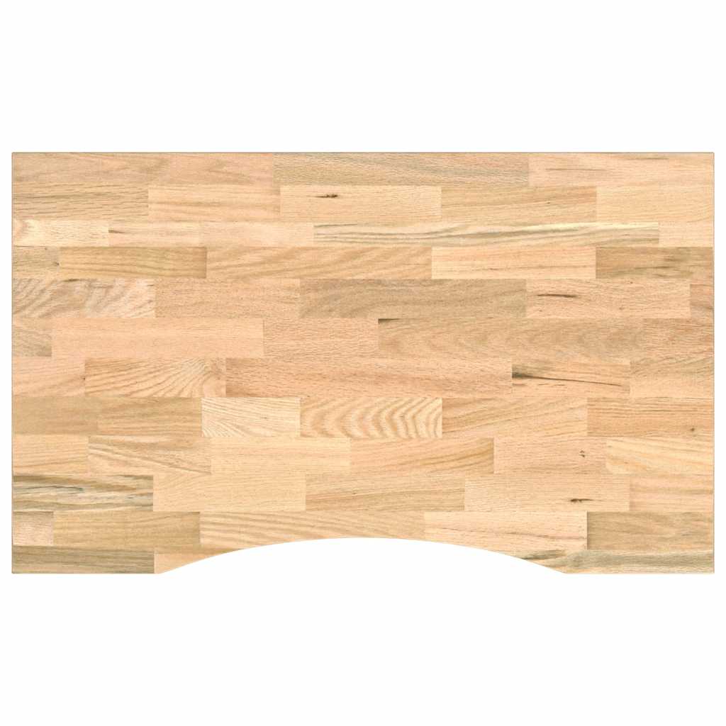 vidaXL Stolik roboczy, 100x60x(71,5-98) cm, drewno dębowe