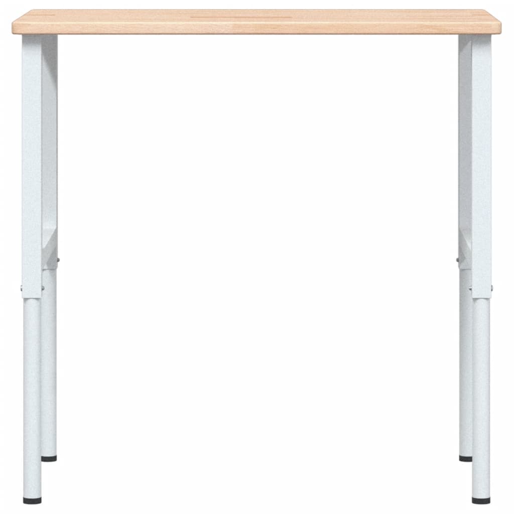 vidaXL Stolik roboczy, 100x60x(71,5-98) cm, drewno dębowe, prostokątny