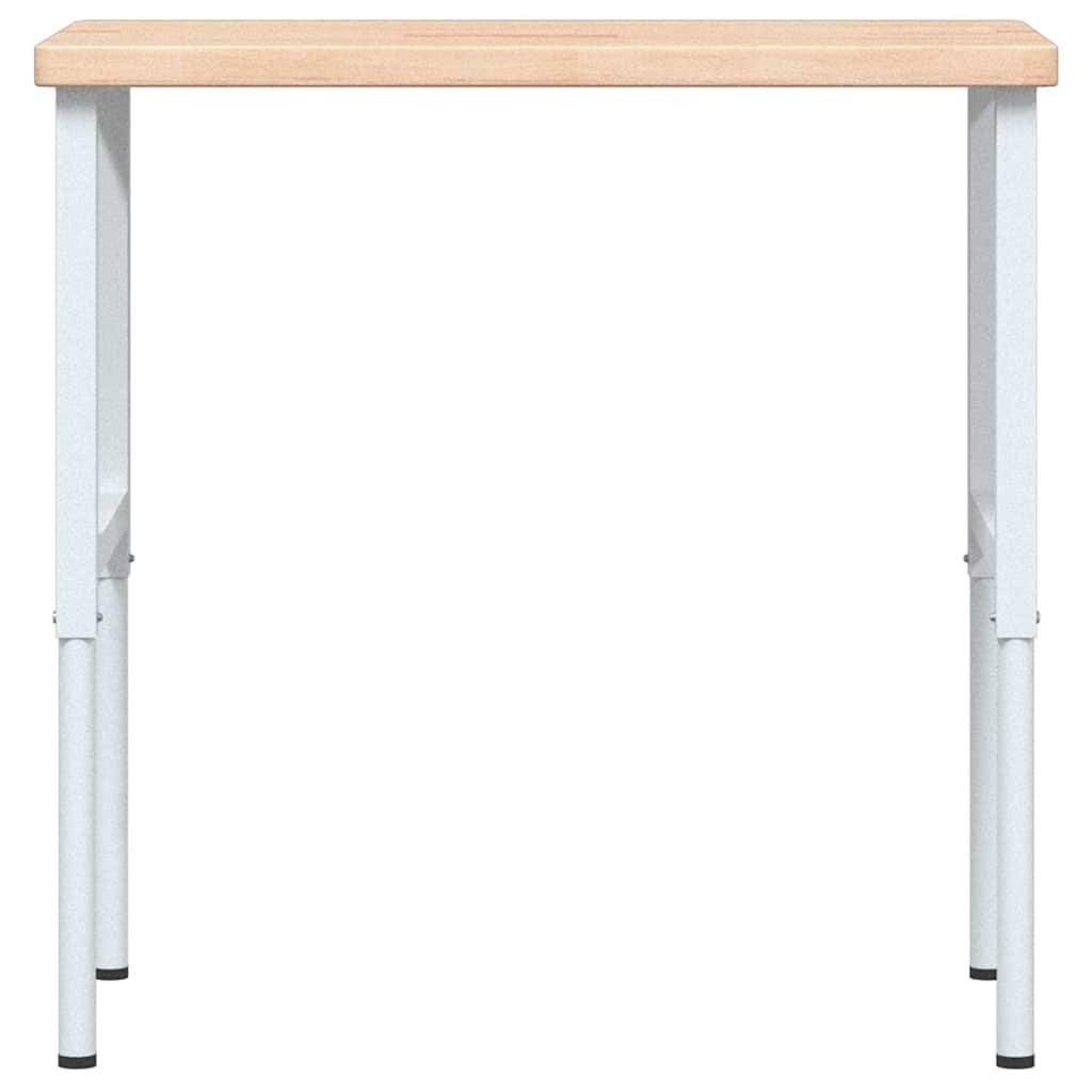 vidaXL Stolik roboczy, 100x60x(73-99,5) cm, drewno dębowe, prostokątny