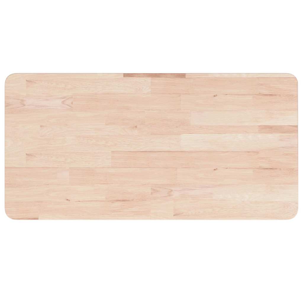 vidaXL Stolik roboczy, 100x60x(73-99,5) cm, drewno dębowe, prostokątny