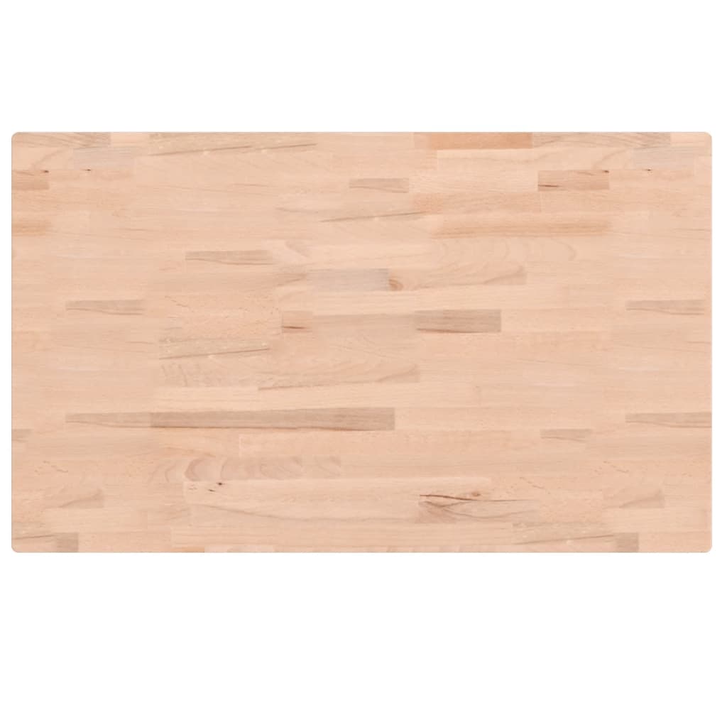 vidaXL Stolik roboczy, 100x60x(73-99,5) cm, prostokątny, drewno bukowe