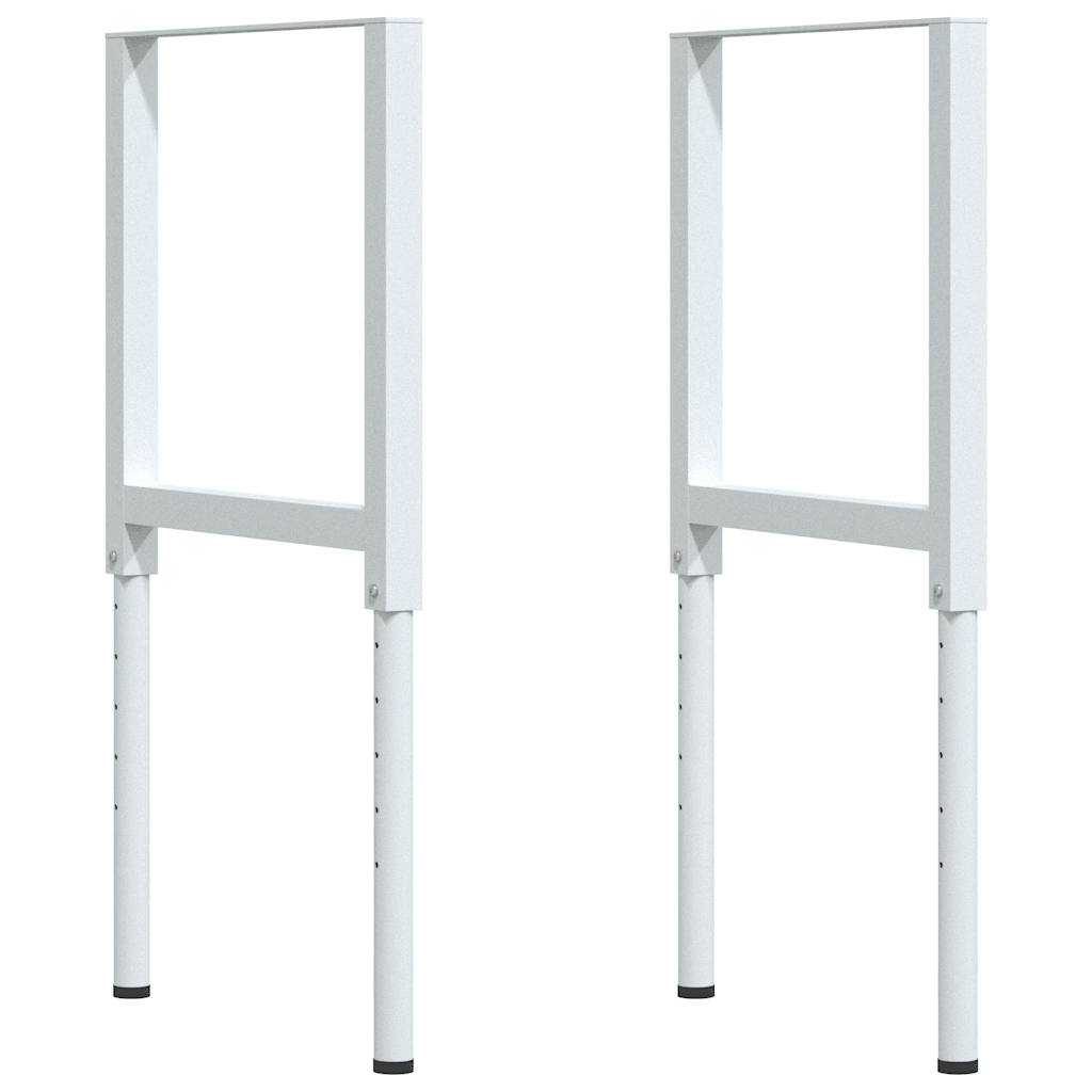 vidaXL Stolik roboczy, 100x60x(71,5-98) cm, drewno dębowe