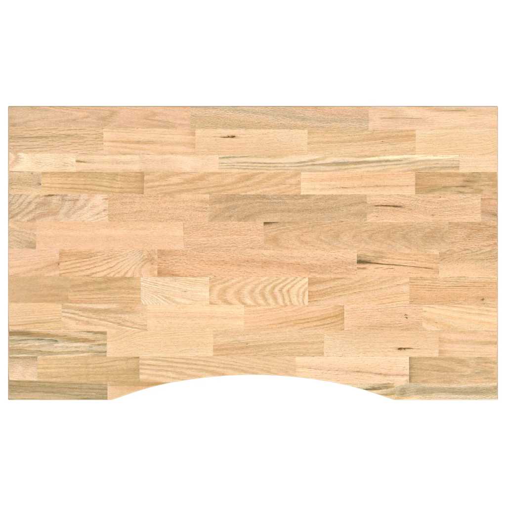 vidaXL Stolik roboczy, 100x60x(71,5-98) cm, drewno dębowe