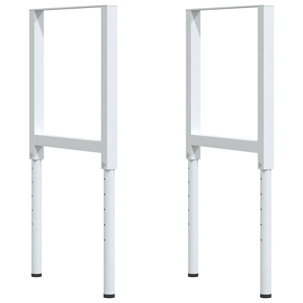 vidaXL Stolik roboczy, jasny brąz, 100x60x(71,5-98) cm, drewno dębowe