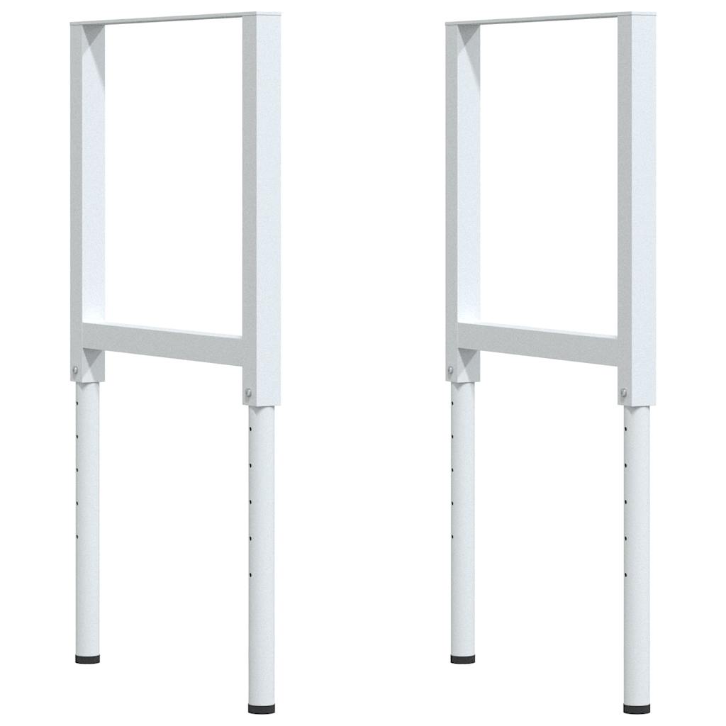 vidaXL Stolik roboczy, ciemny brąz, 100x60x(71,5-98) cm, drewno dębowe