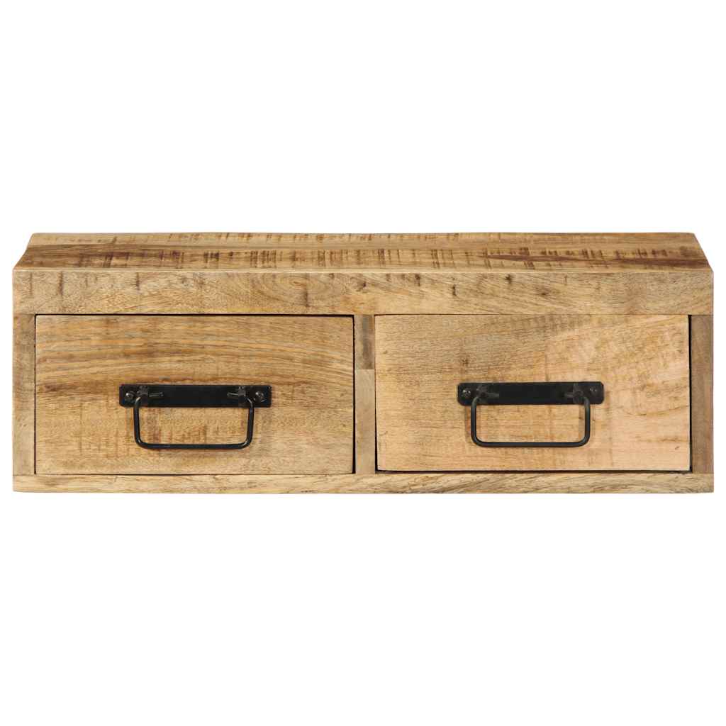 vidaXL Ścienna szafka pod TV, 60x30x19 cm, surowe drewno mango