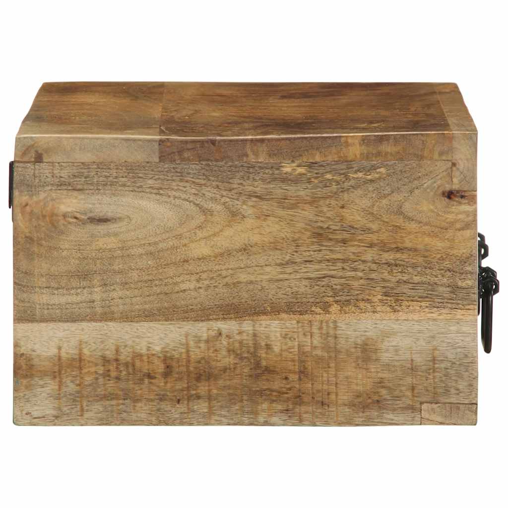 vidaXL Ścienna szafka pod TV, 60x30x19 cm, surowe drewno mango