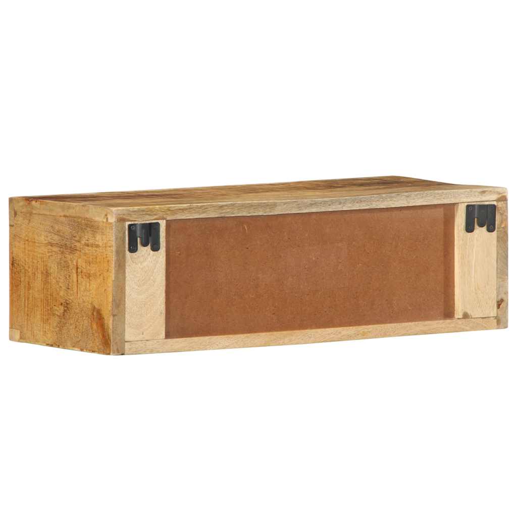 vidaXL Ścienna szafka pod TV, 60x30x19 cm, surowe drewno mango