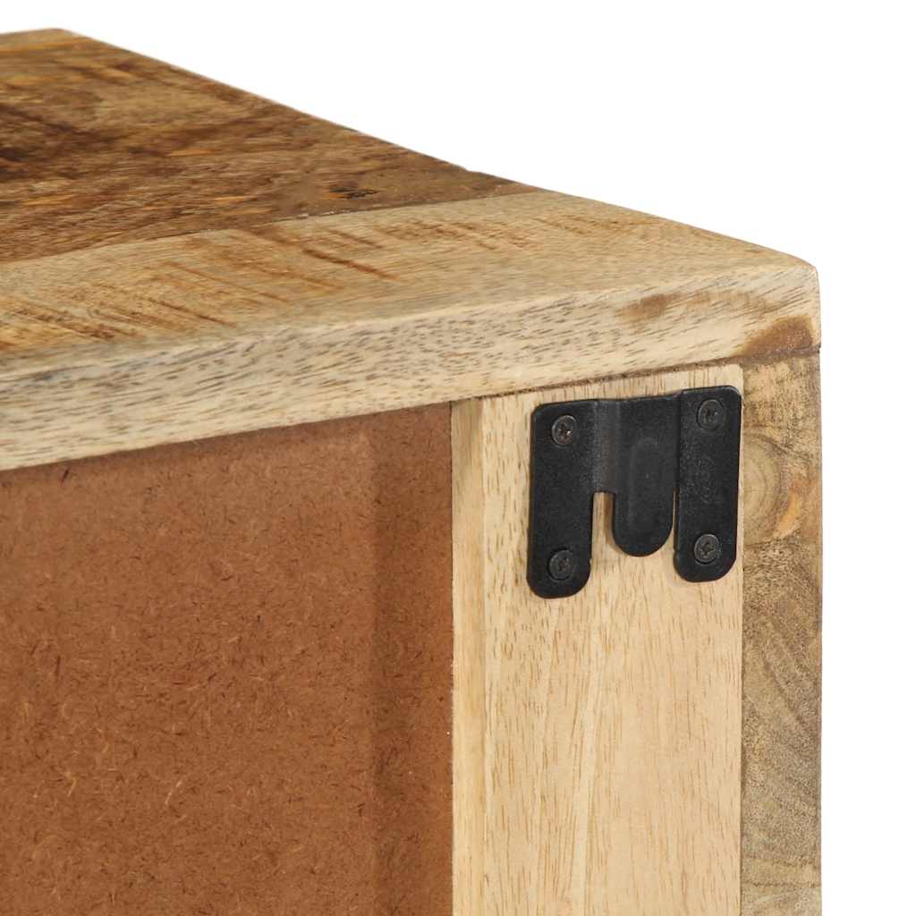 vidaXL Ścienna szafka pod TV, 60x30x19 cm, surowe drewno mango