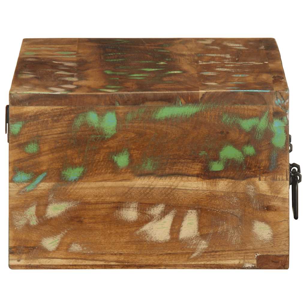 vidaXL Ścienna szafka pod TV, 60x30x19 cm, lite drewno z odzysku