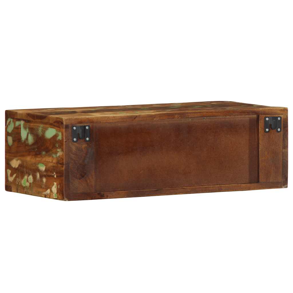 vidaXL Ścienna szafka pod TV, 60x30x19 cm, lite drewno z odzysku