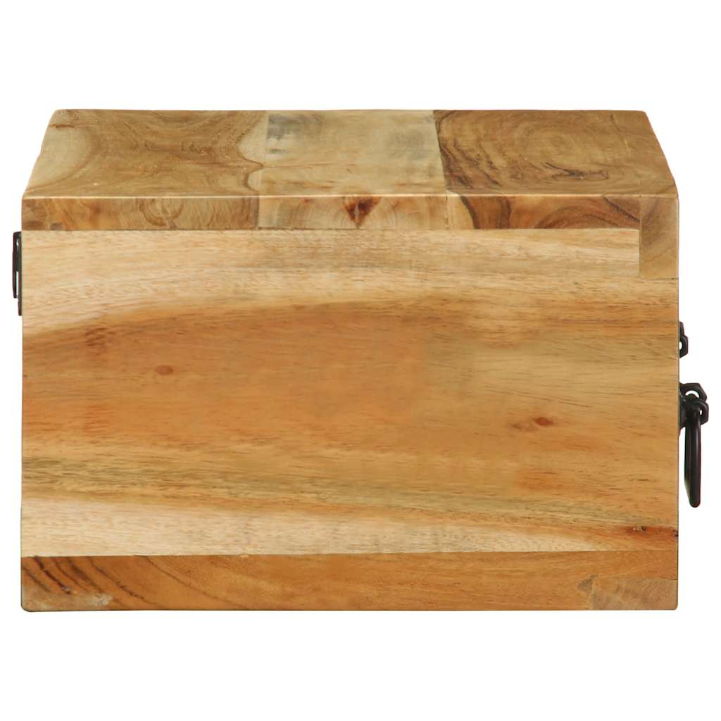 vidaXL Ścienna szafka pod TV, 60x30x19 cm, lite drewno akacjowe