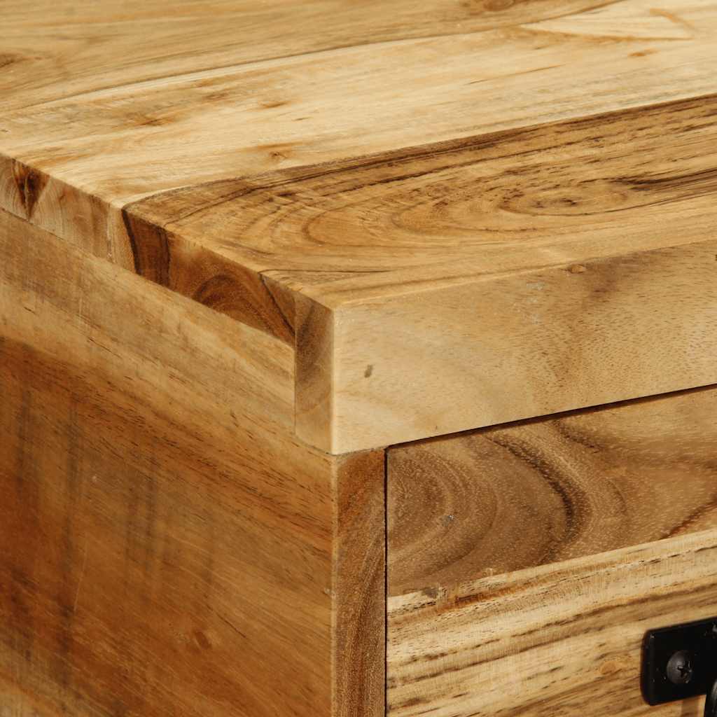 vidaXL Ścienna szafka pod TV, 60x30x19 cm, lite drewno akacjowe