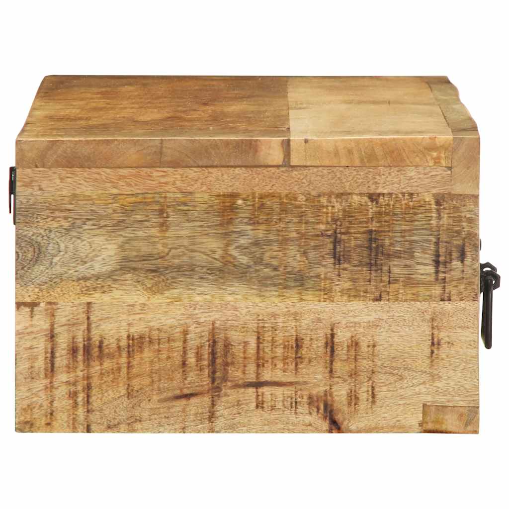 vidaXL Ścienna szafka pod TV, 80x30x19 cm, surowe drewno mango